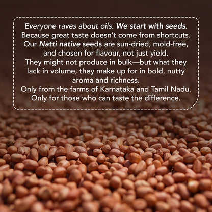 Wood-pressed Groundnut Oil- Spray Can