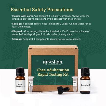 Ghee Adulteration Rapid Testing Kit