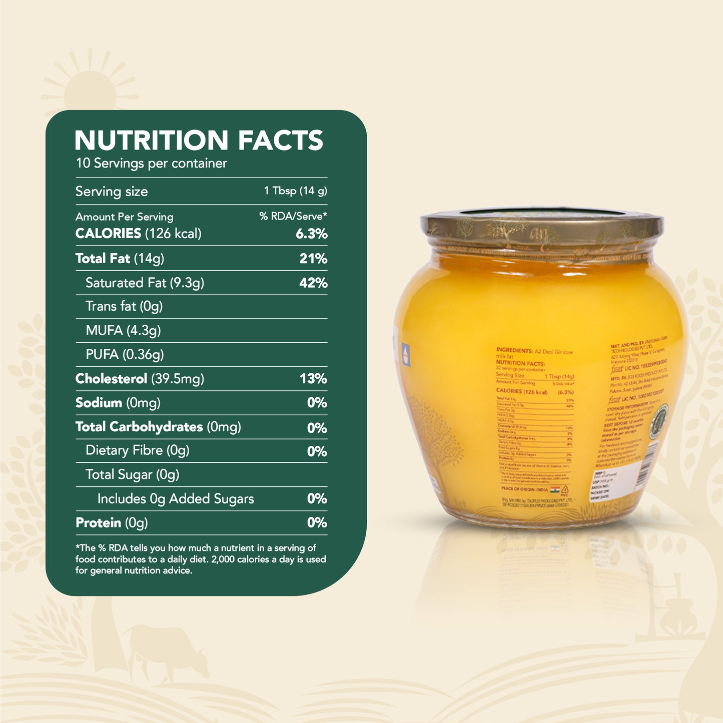 A2 Gir Cow Ghee