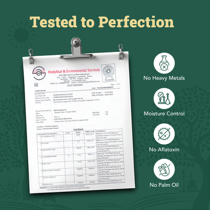 Wood-Pressed Black Sesame Oil