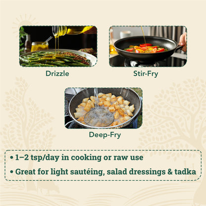 Wood-Pressed Black Sesame Oil