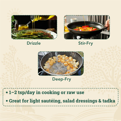 Wood-Pressed Black Sesame Oil