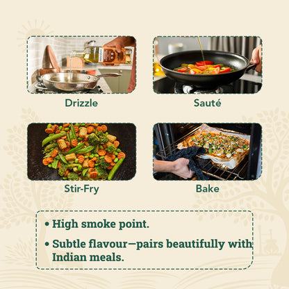 Wood-Pressed Sunflower Oil