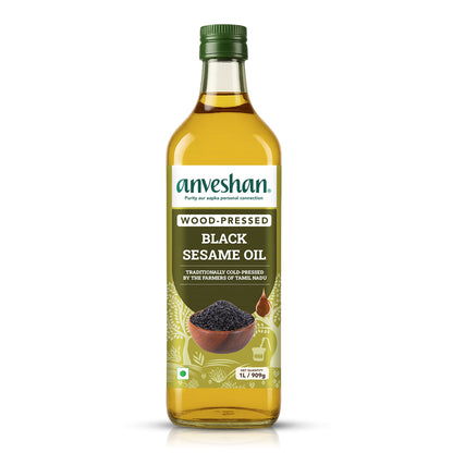 Wood-Pressed Black Sesame Oil