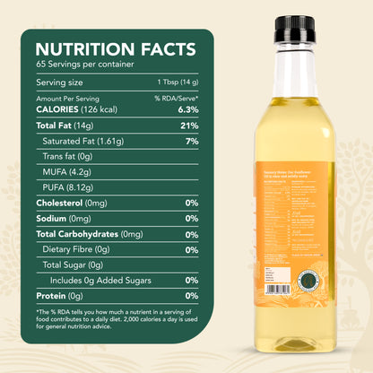 Wood-Pressed Sunflower Oil