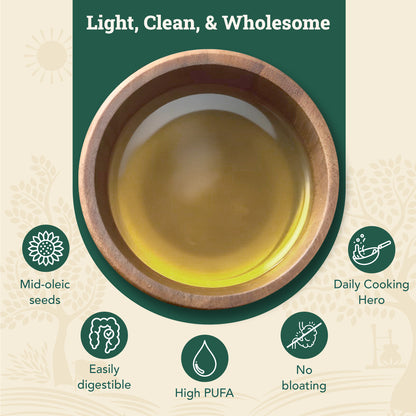 Wood-Pressed Sunflower Oil