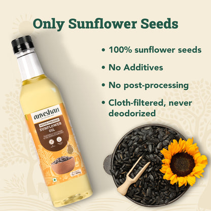 Wood-Pressed Sunflower Oil