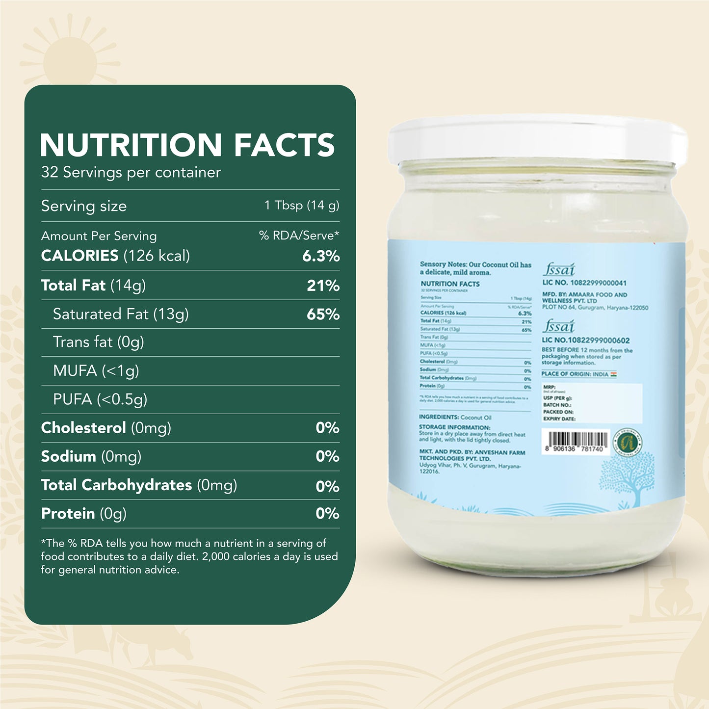 Cold-pressed Virgin Coconut Oil