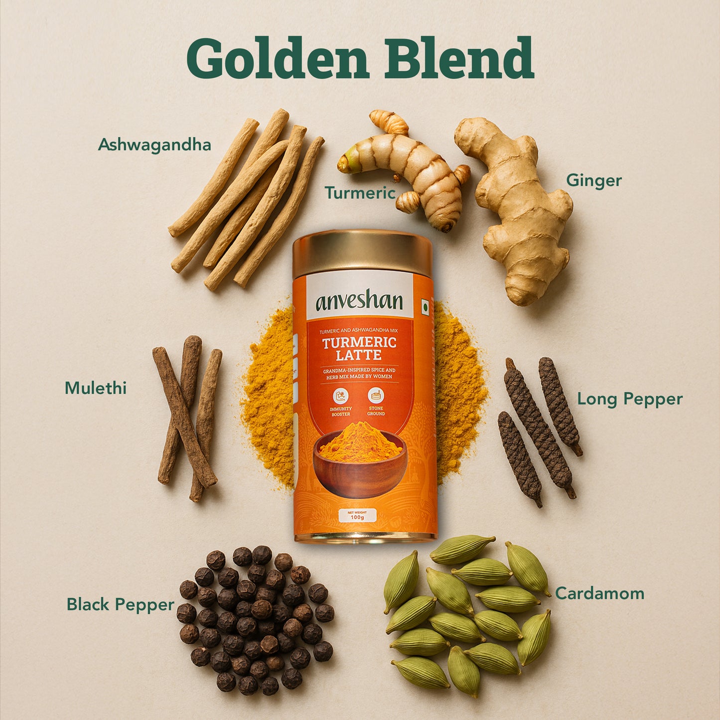 Turmeric Latte Ashwagandha Mix
