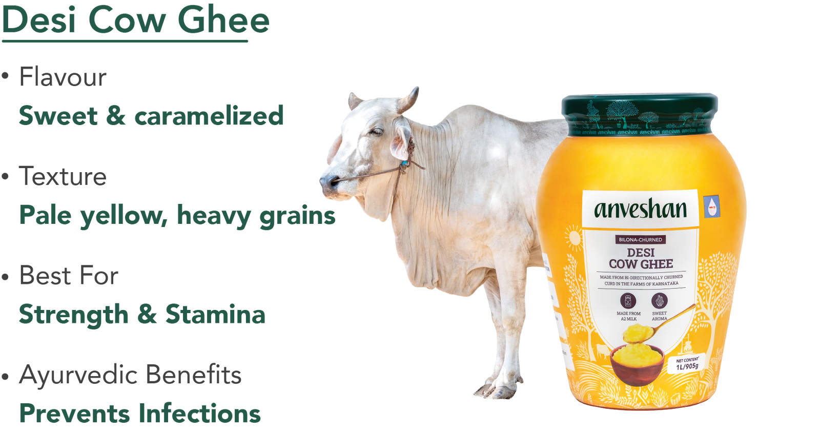 Ghee comparison image