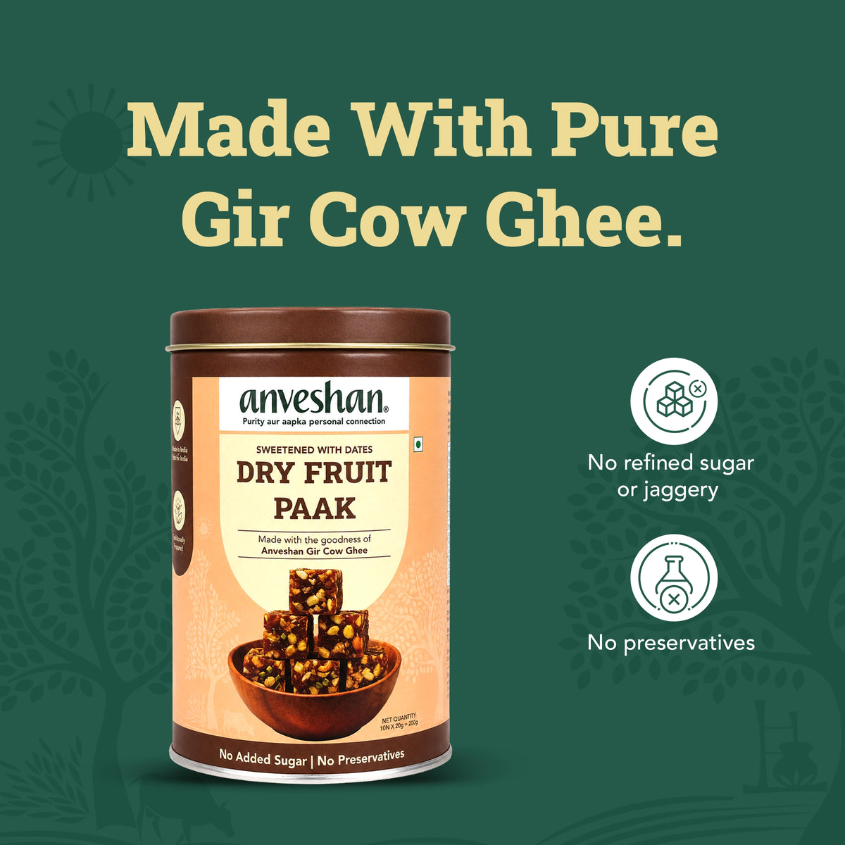 DRY FRUIT PAAK TIN CAN