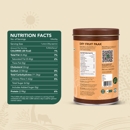 DRY FRUIT PAAK TIN CAN