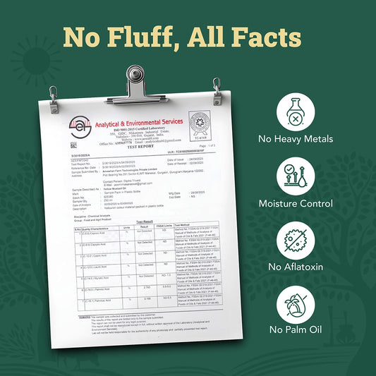 Wood-Pressed Yellow Mustard Oil