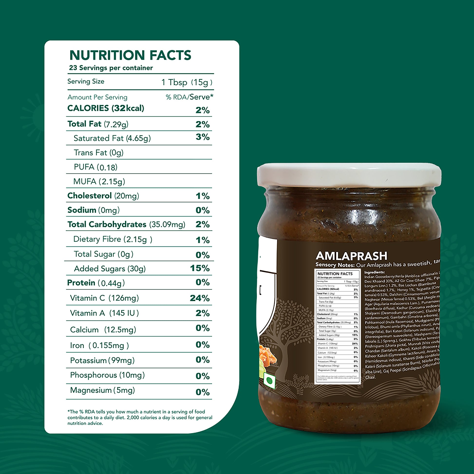 anveshan amlaprash nutrition facts label