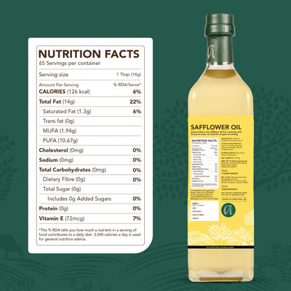 Cold-Pressed Safflower Oil