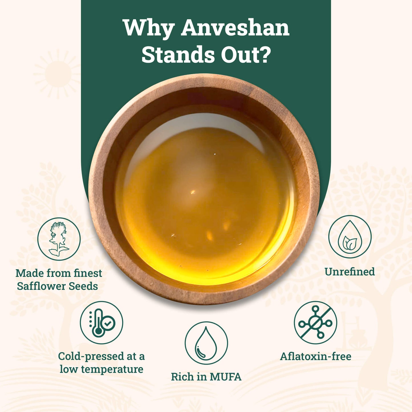 Cold-Pressed Safflower Oil