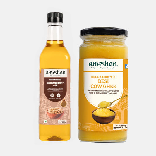 A2 Desi Cow Ghee & Groundnut Oil