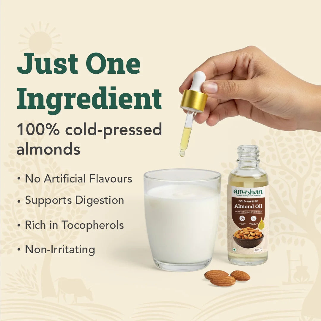 Cold-Pressed Almond Oil