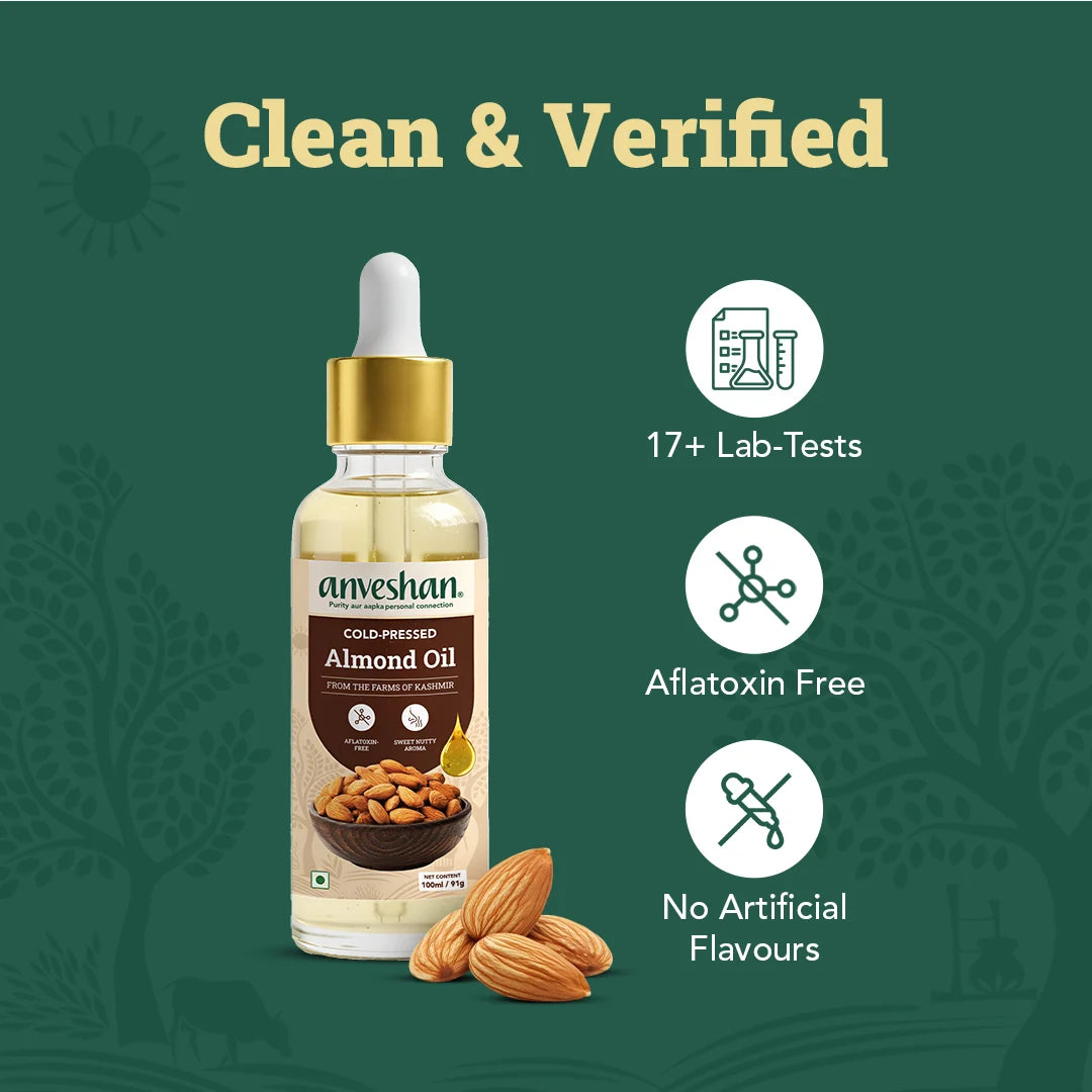 Cold-Pressed Almond Oil