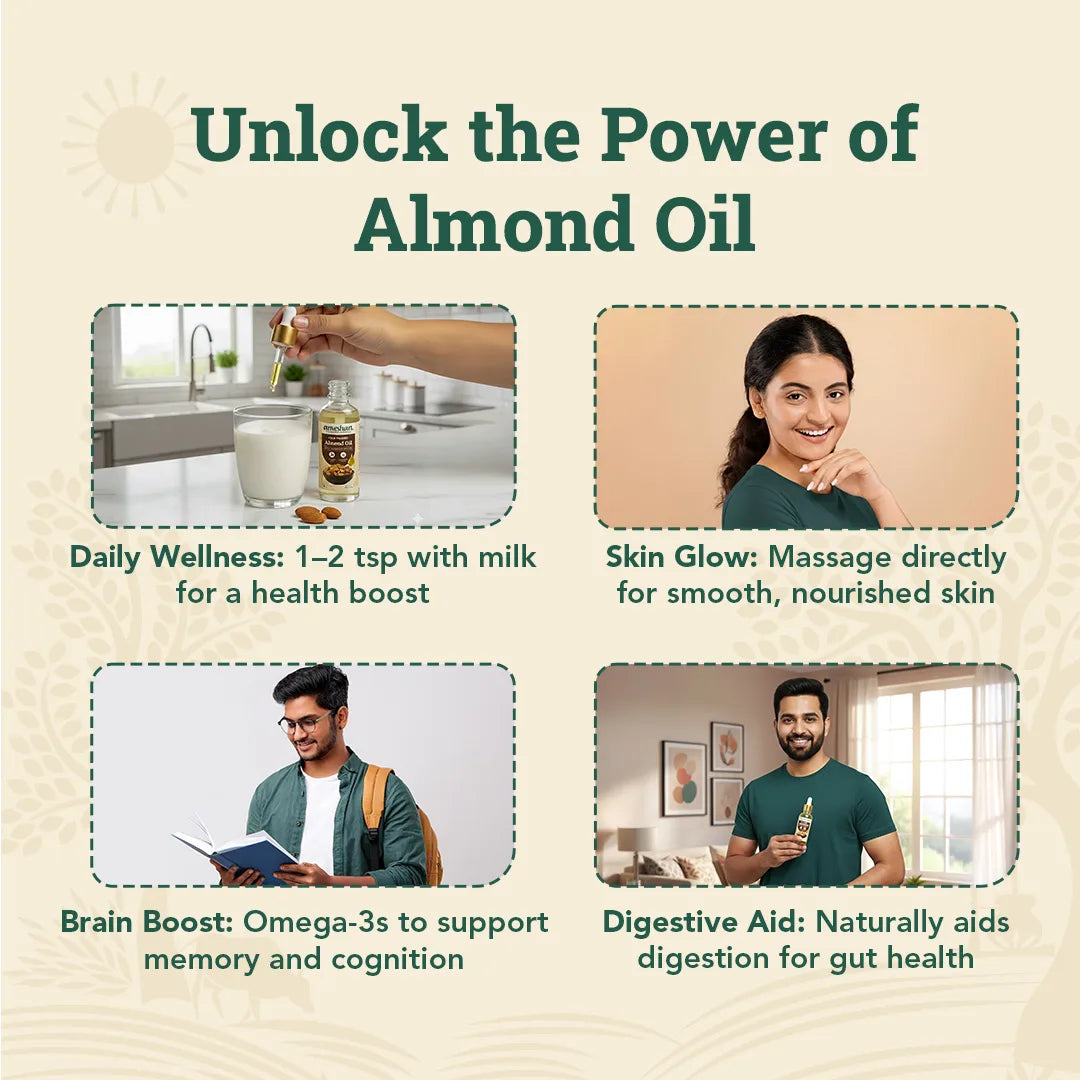 Cold-Pressed Almond Oil