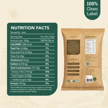 Cold-Pressed Khapli Atta