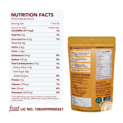 Stone-Ground Turmeric Powder
