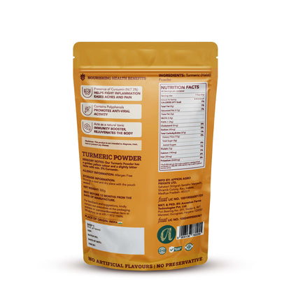 Stone-Ground Turmeric Powder