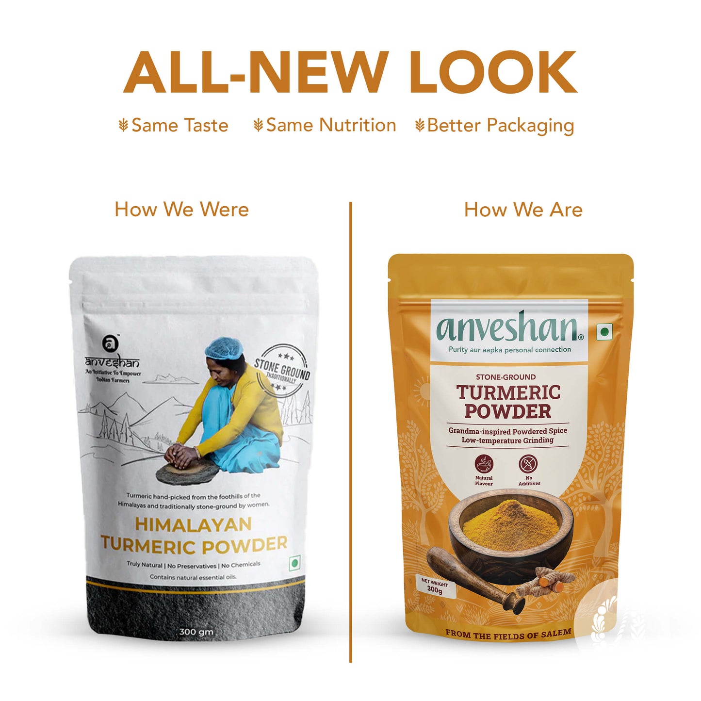 Stone-Ground Turmeric Powder