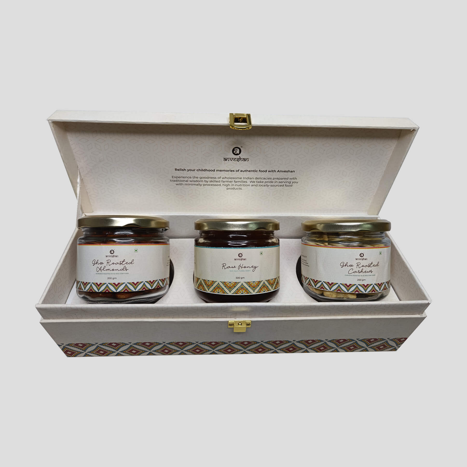 Assorted Festive Giftbox - Pack of 3 - Anveshan