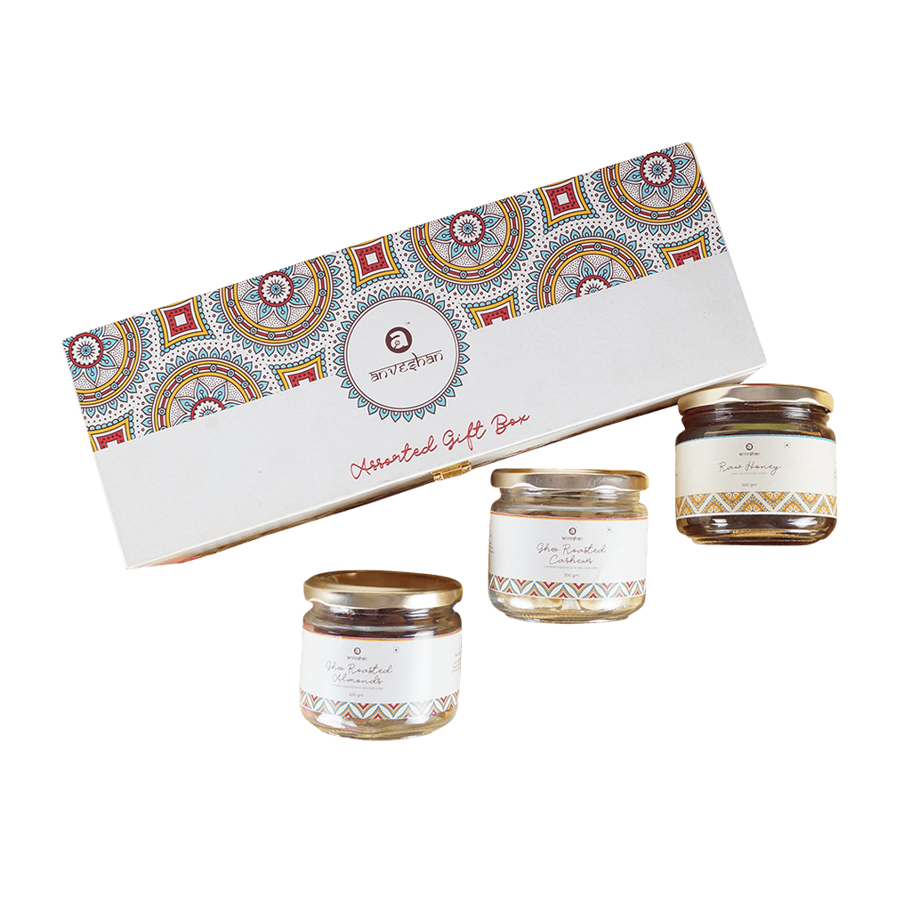 Assorted Festive Giftbox - Pack of 3 - Anveshan
