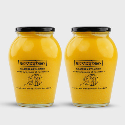 A2 Desi Hallikar Cow Ghee Combo