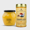 A2 Desi Cow Ghee and Turmeric Latte Combo
