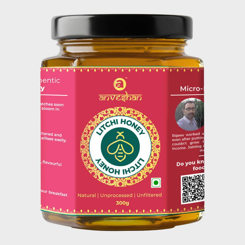 Litchi Honey 300gm