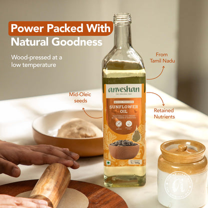 Wood-Pressed Sunflower Oil