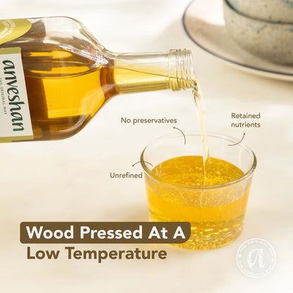 Wood-Pressed Black Sesame Oil